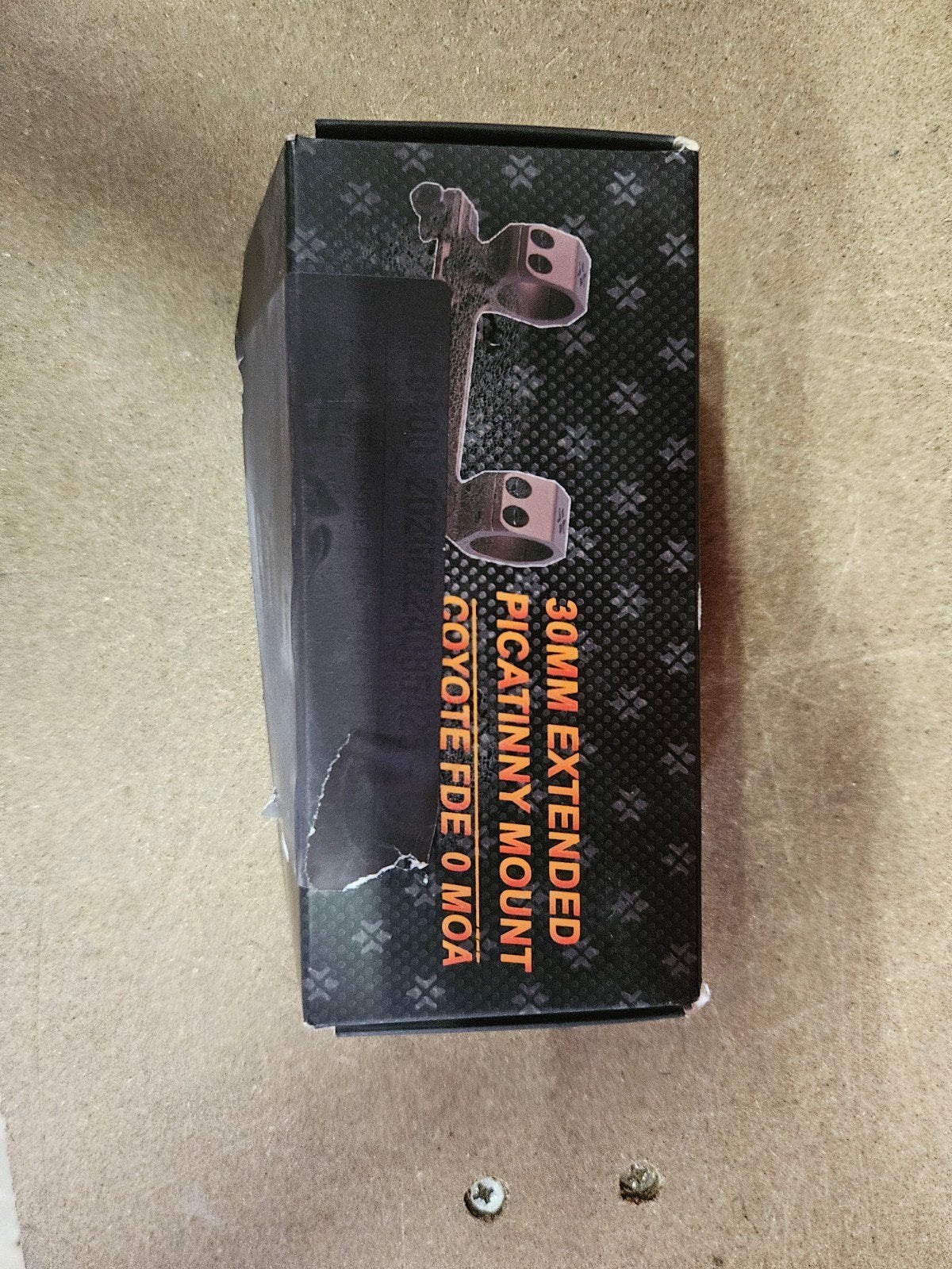 30mm Extended Picatinny Mount Coyote FDE 0 MOA, Nieuw, Ophalen of Verzenden, Nvt, Nvt