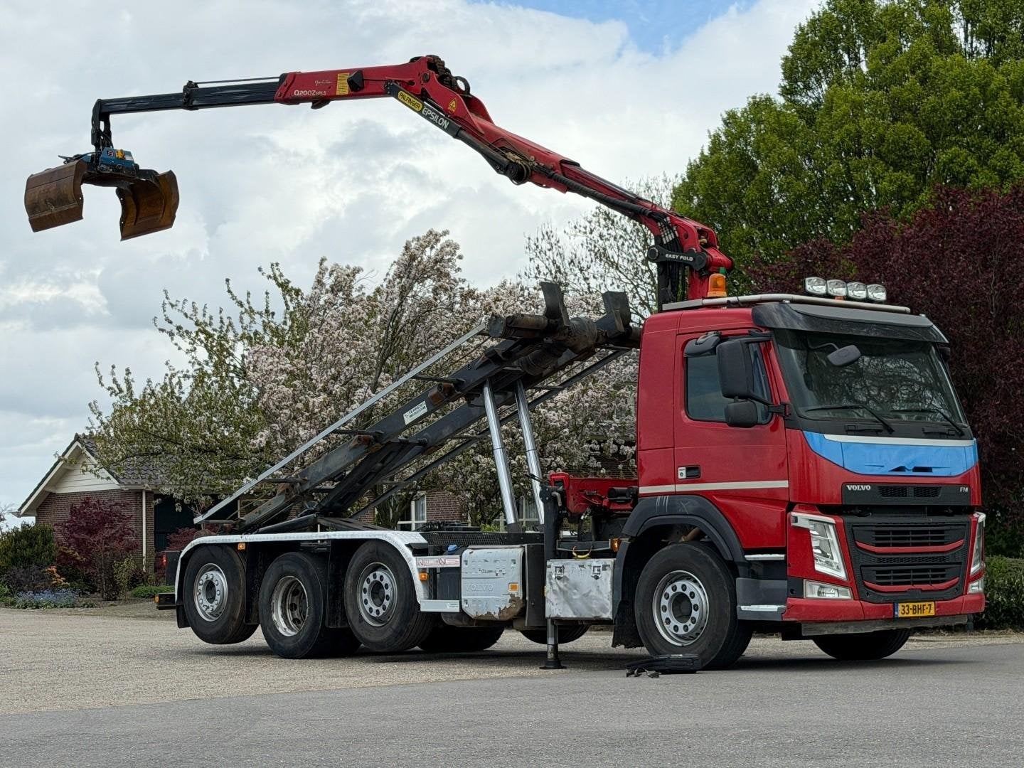 Volvo FM 430 !8x2!Z-kraan!AFSTANDSBEDIENING!CONTAINERSYSTEEM, Euro 6, Overige kleuren, 428 pk, Bedrijf