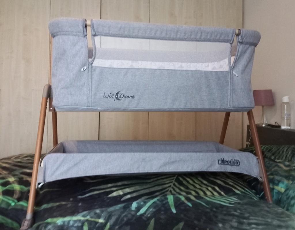 Zo goed als nieuwe co-sleeper met aero matrasje, Ophalen, Eenpersoons, Zo goed als nieuw, Overige maten