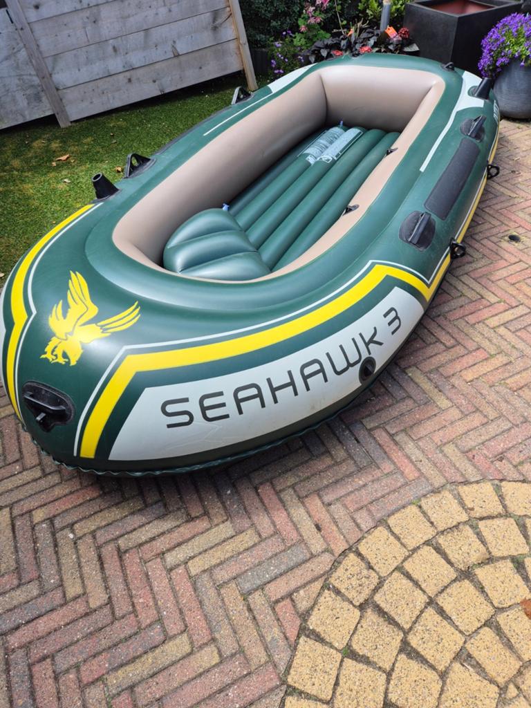 Seahawk 3 opblaasboot, Ophalen
