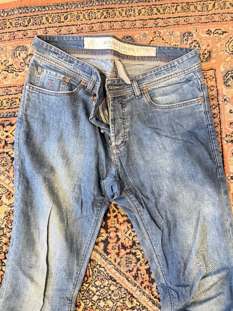 Richard J. Brown zomerjeans 32, Verzenden, Gedragen, Overige kleuren, W32 (confectie 46) of kleiner