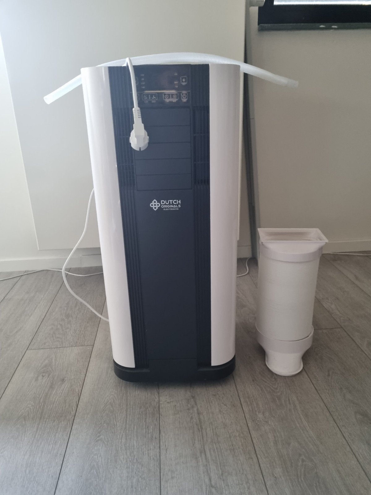 Dutch Originals 4-in-1 Mobiele Airco 7000 BTU/h Wit, Ophalen, Timer, 3 snelheden of meer, Zo goed als nieuw