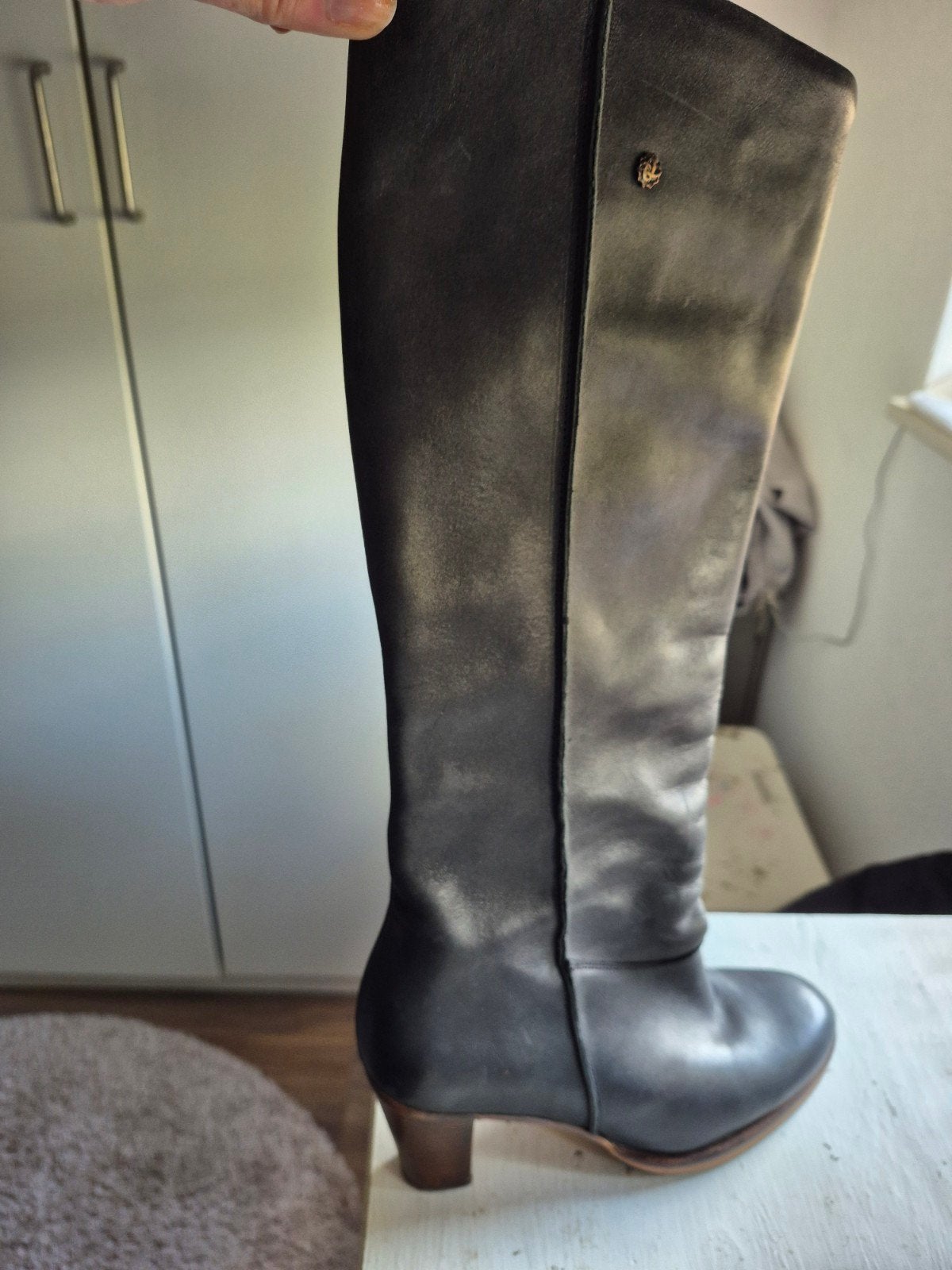 Lange zwarte laarzen Atelier do Sapato, maat 38, Hoge laarzen, Zwart, Ophalen of Verzenden, Atelier do Sapato