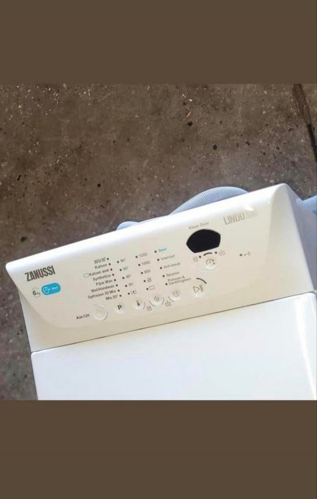 Zanussi Lindo 100 Bovenlader Wasmachine, Minder dan 1200 toeren, 4 tot 6 kg, Bovenlader, Electrolux Home Products, Viale Forlanini 23, 20134 Milaan, Italië