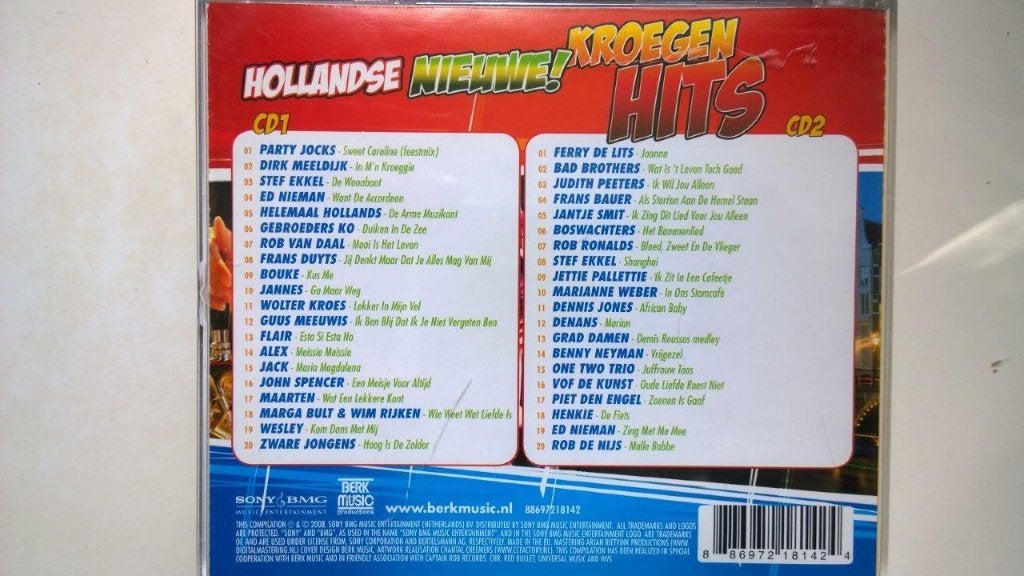 Hollandse Nieuwe! Kroegenhits, Cd's en Dvd's, Cd's | Verzamelalbums, Ophalen of Verzenden, Zo goed als nieuw, Nederlandstalig