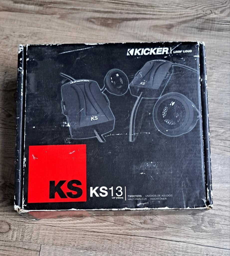 Kicker KS13 Tweeters - Nieuw in doos, Auto diversen, Ophalen of Verzenden, Nieuw