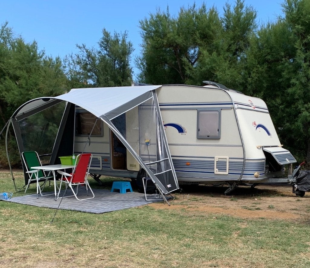 CARAVAN TEC 490 KI, Caravans en Kamperen, Ophalen, Gebruikt