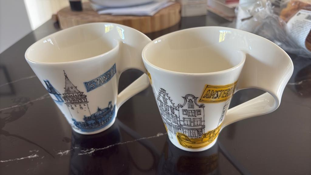 Villeroy & Boch Kopjes, Ophalen of Verzenden, Zo goed als nieuw, Overige stijlen, Kop(pen) en/of Schotel(s)