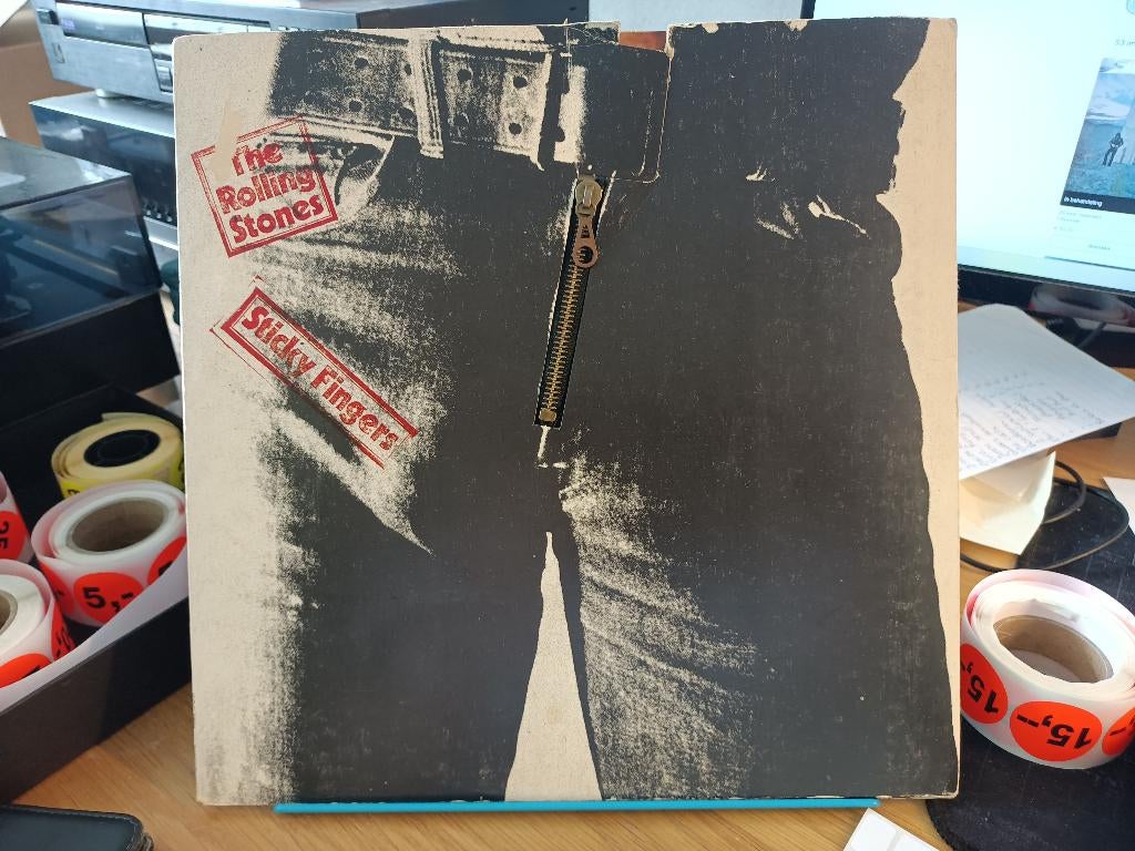 The Rolling Stones – Sticky Fingers, Gebruikt, Ophalen of Verzenden, 1970 - 1979, 12 inch
