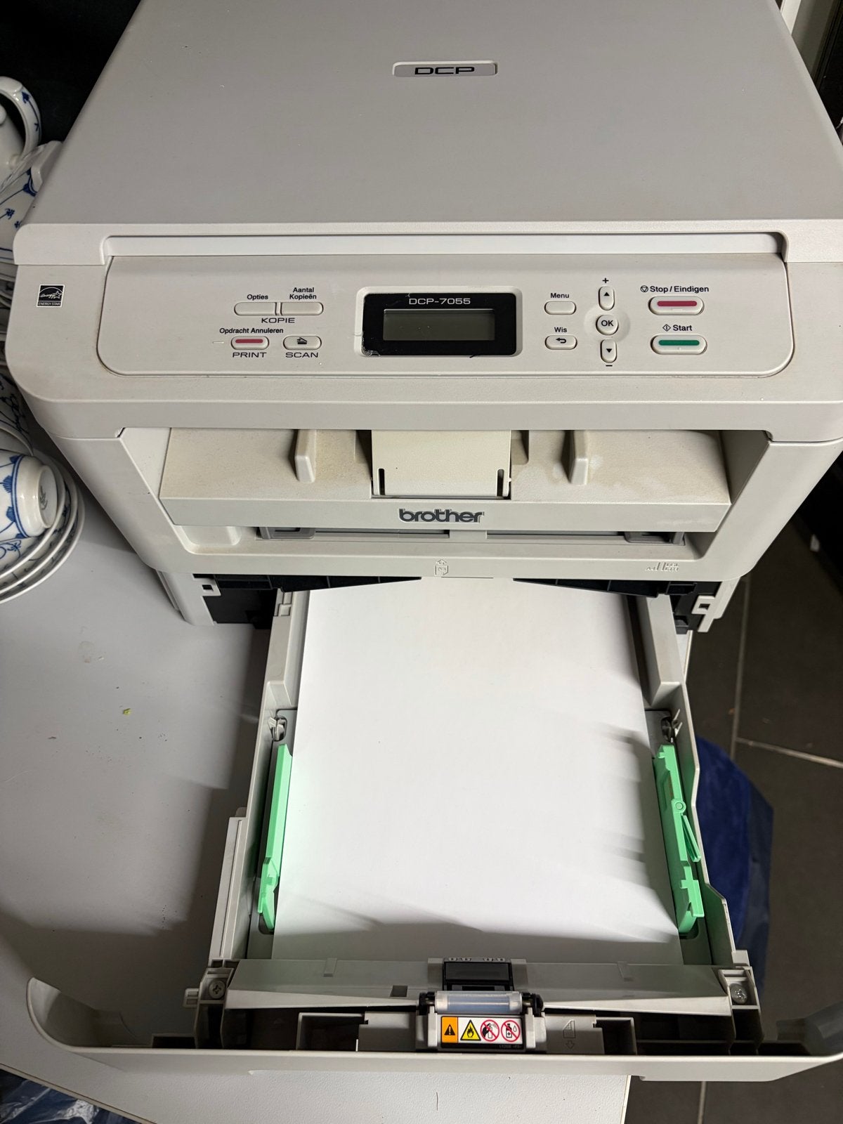 Brother DCP-7055 Laser All-in-One Printer (Zwart-wit), Gebruikt, Kopieren, All-in-one, Ophalen of Verzenden