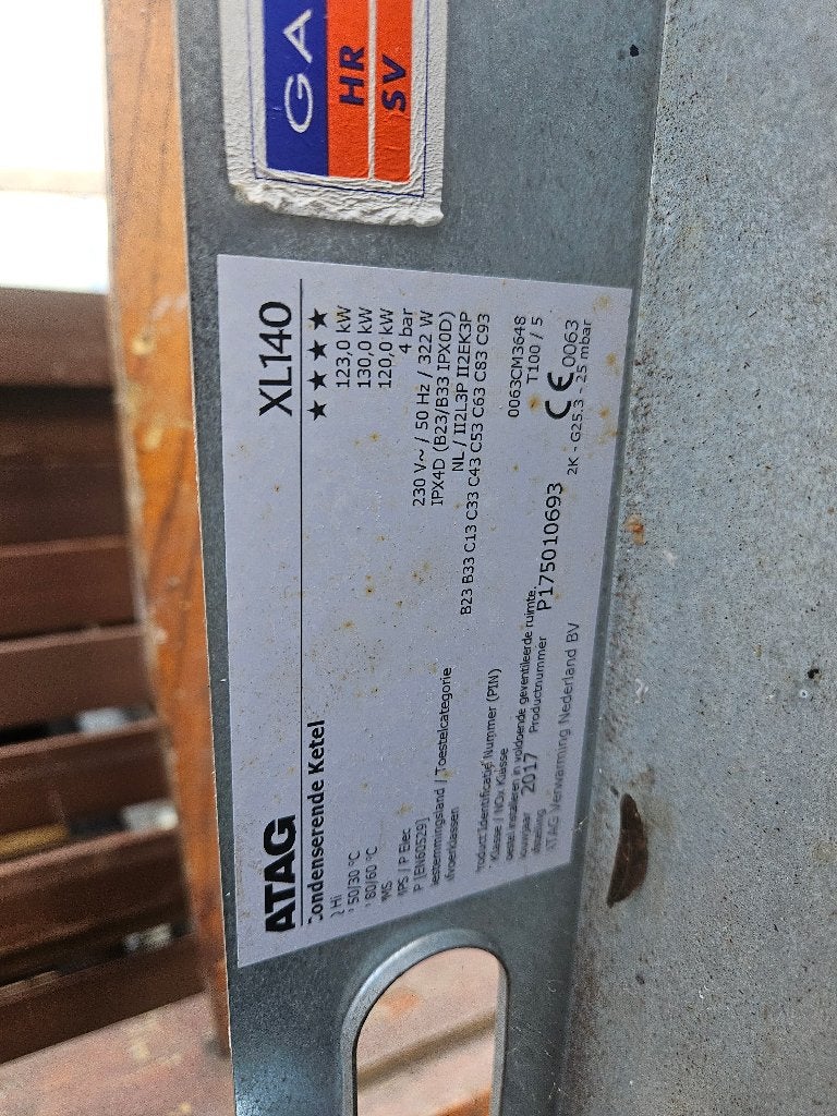 ATAG CV-ketel cv ketel XL140 & XL70 verwarmingsketel ( 213 ), Ophalen, 30 tot 80 cm, Cv-ketel of Combi-ketel, Minder dan 60 cm