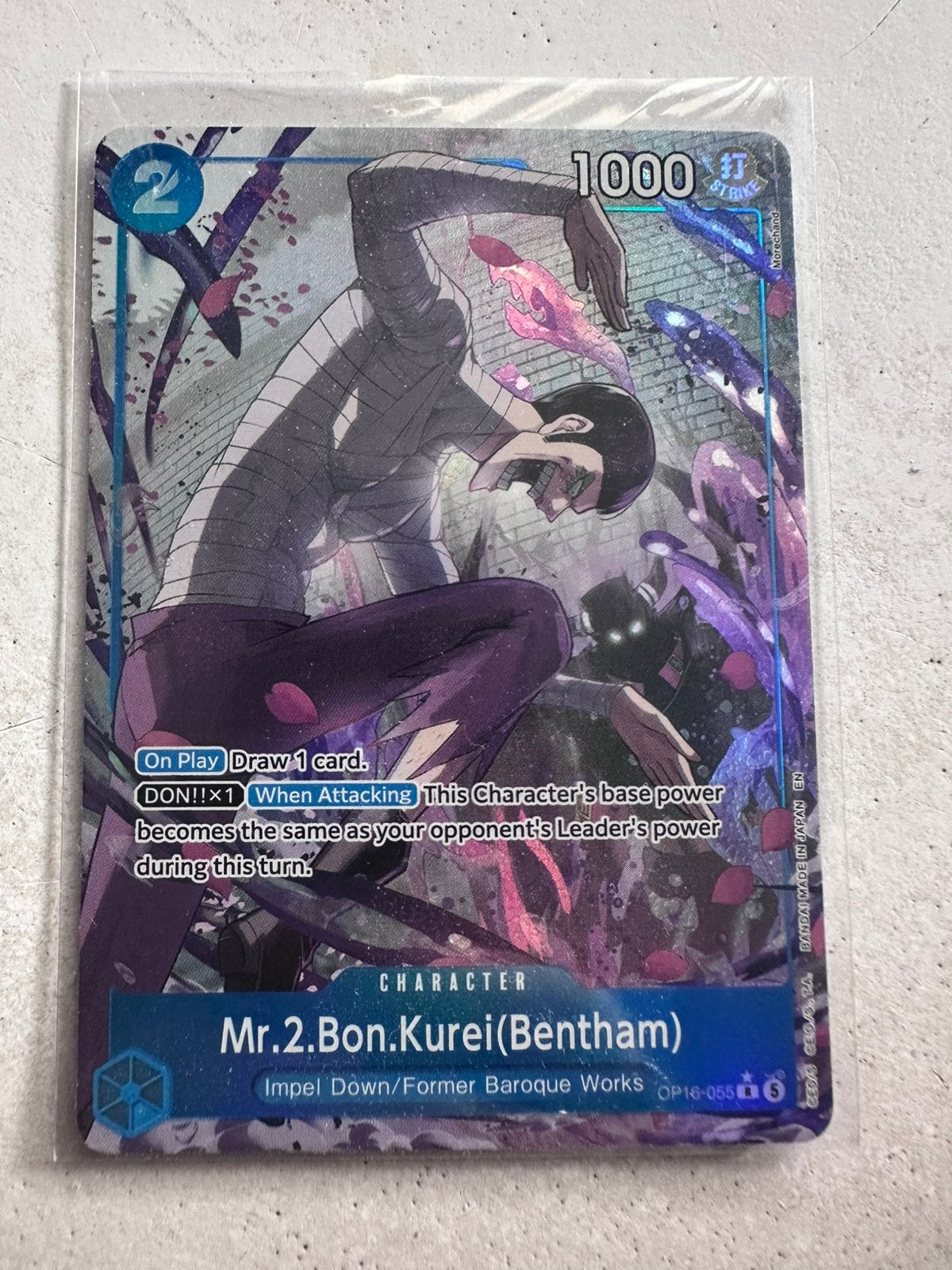 OnePiece Mr.2.Bon.Kurei, Ophalen, Nieuw