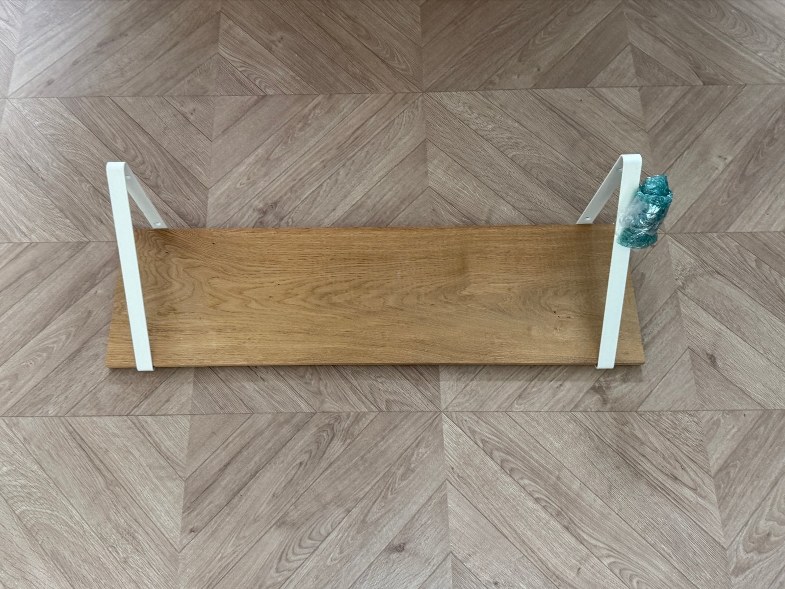 Firm Living plankdragers met eiken houten plank, Ophalen, Zo goed als nieuw