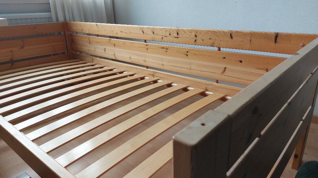 logeerbed, Ophalen, Gebruikt, 90 cm, Eenpersoons