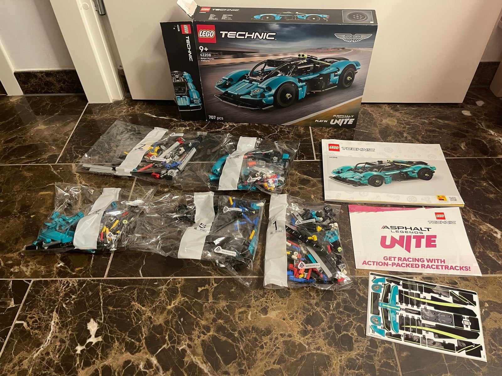 Lego Technic 42208 Aston Martin Valkyrie AMR Pro Nieuw, Ophalen, Lego, Nieuw, Technic