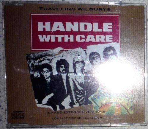 cd single Bob Dylan Traveling Wilburys Handle With Care 3 nr, Ophalen of Verzenden, Zo goed als nieuw, Pop