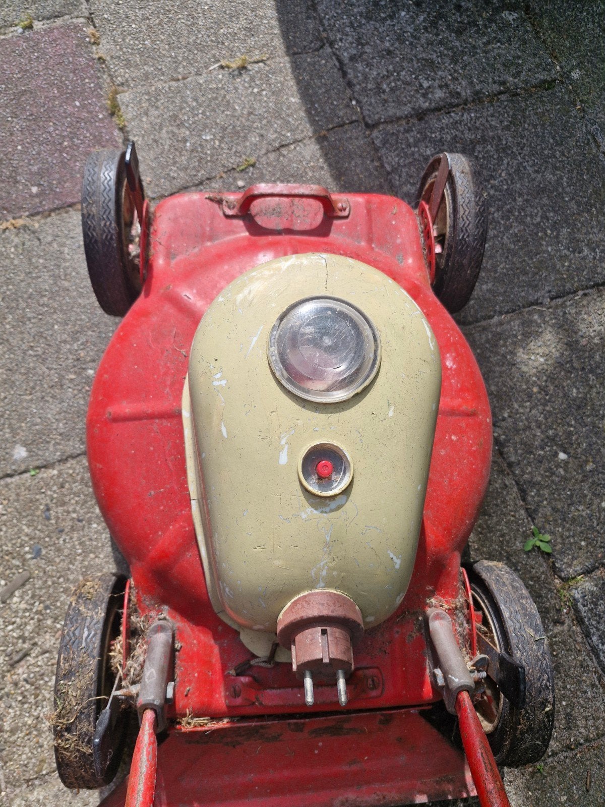 VINTAGE GRASMAAIER, Tuin en Terras, Ophalen, Gebruikt