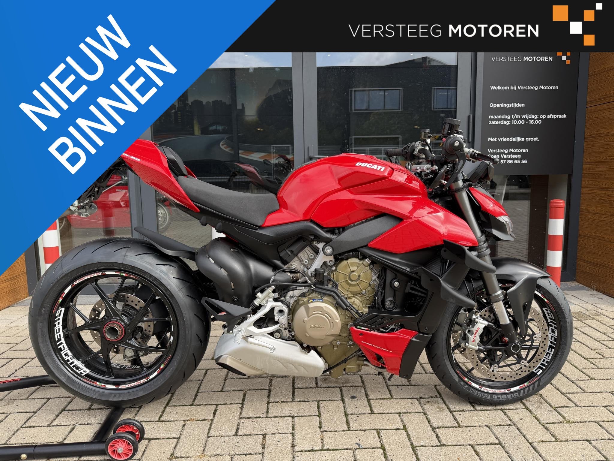 Ducati Streetfighter V4 Desmo uitgevoerd # mono posto, Motoren, Info@ducati.com, Ducati North Europe B.V., Maanweg 174
2516 AB  Den Haag, NL