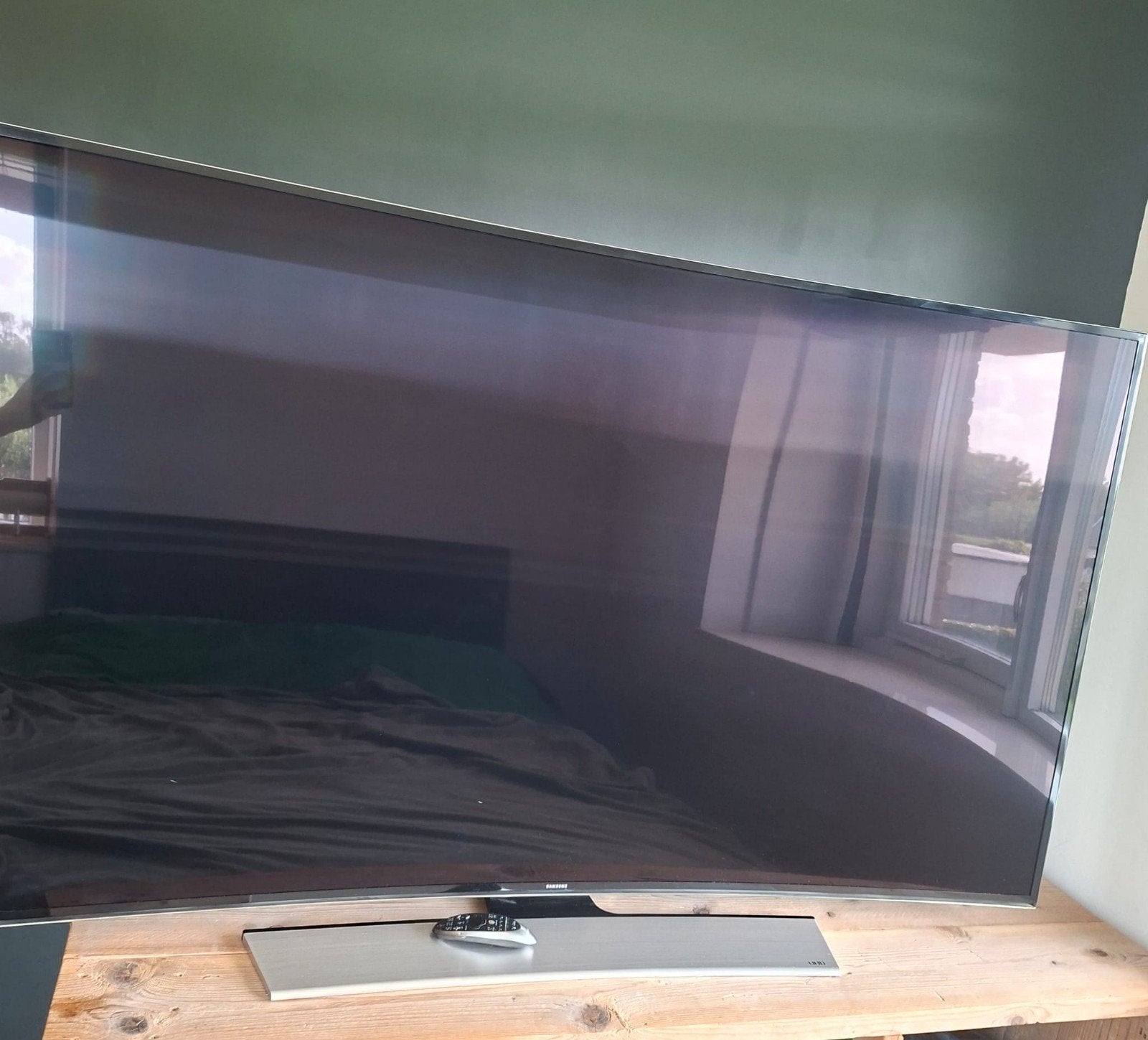 Samsung 65 inch Curved 4K Smart TV, Ophalen, LED, 50 Hz, Zo goed als nieuw