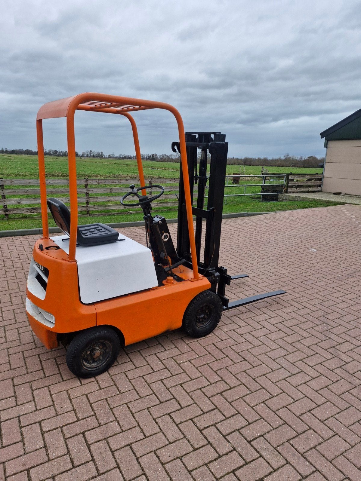 Toyota bezine heftruck FG9, Ophalen, Gebruikt