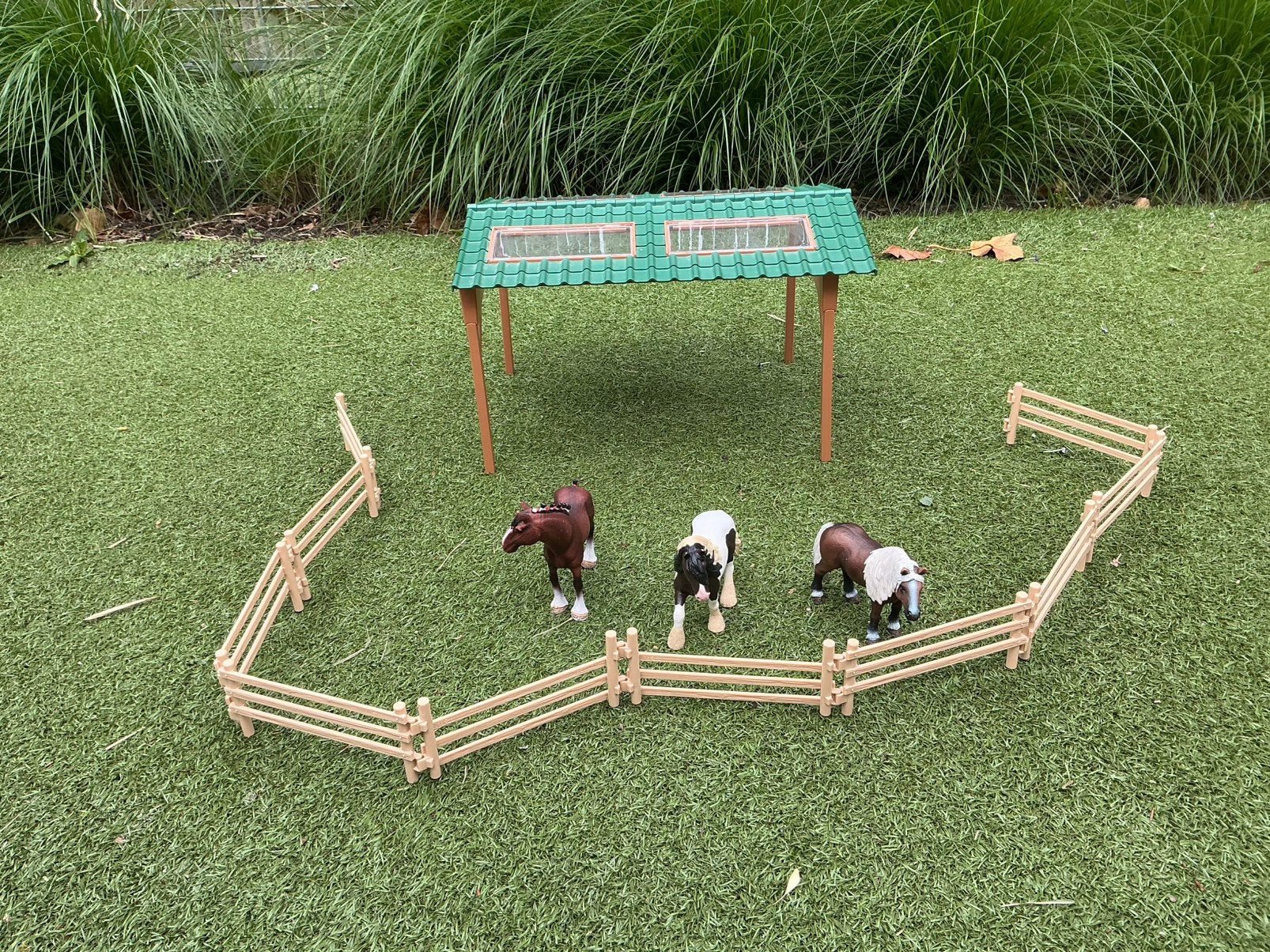 Schleich paardenstal, Kinderen en Baby's, Speelgoed | Overig, Ophalen of Verzenden, Zo goed als nieuw, Jongen of Meisje