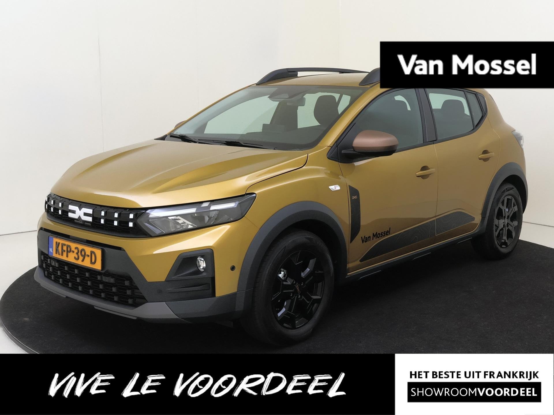 Dacia Sandero Stepway 1.2 Eco-G 120 limited edition | Naviga, Auto's, Stof, Euro 6, 1199 cc, Bedrijf