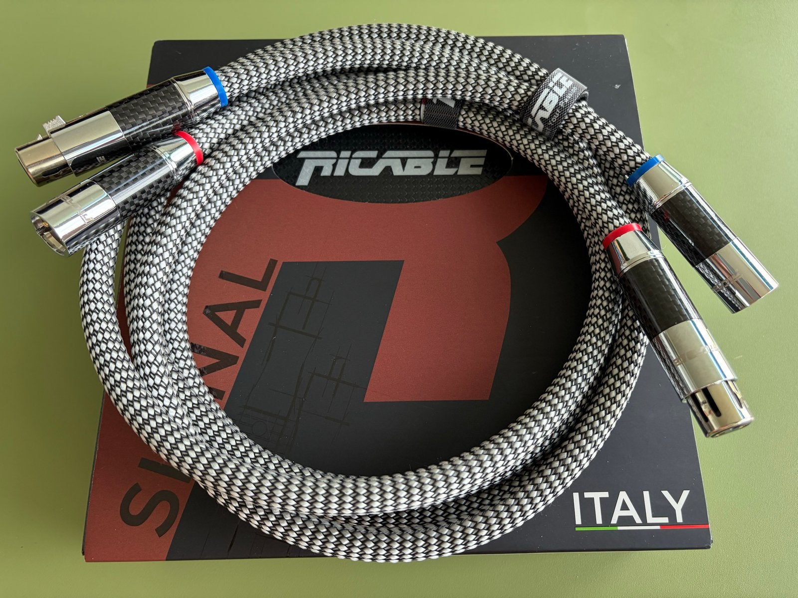 Ricable Invictus XLR Reference 1,5 m, Audio, Tv en Foto, Audiokabels en Televisiekabels, Verzenden, Zo goed als nieuw, Minder dan 2 meter