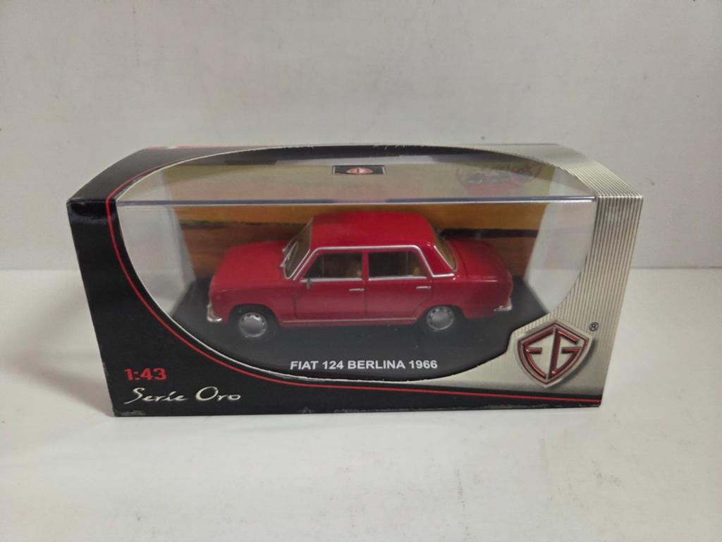 EG Fiat 124 Berlina 1:43, Hobby en Vrije tijd, Modelauto's | 1:43, Overige merken, Auto, ., Ophalen of Verzenden