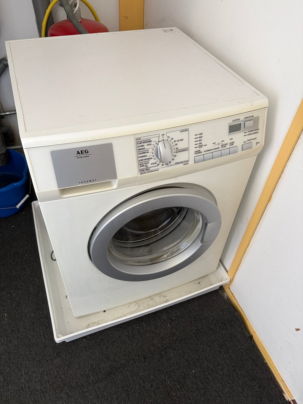 AEG Lavamat 7KG Wasmachine - Voorlader, Witgoed en Apparatuur, Wasmachines, Gebruikt, Voorlader, 85 tot 90 cm, 1200 tot 1600 toeren
