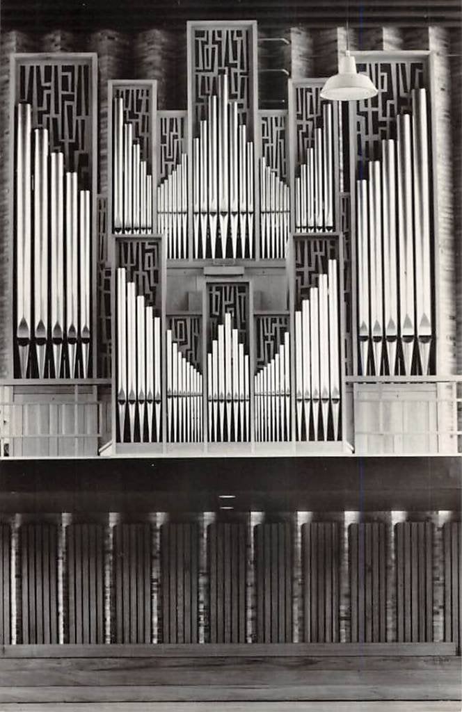 Amstelveen Orgel Gereformeerde Pelgrimskerk Buitenveldert, Ophalen of Verzenden, 1960 tot 1980, Gelopen, Noord-Holland