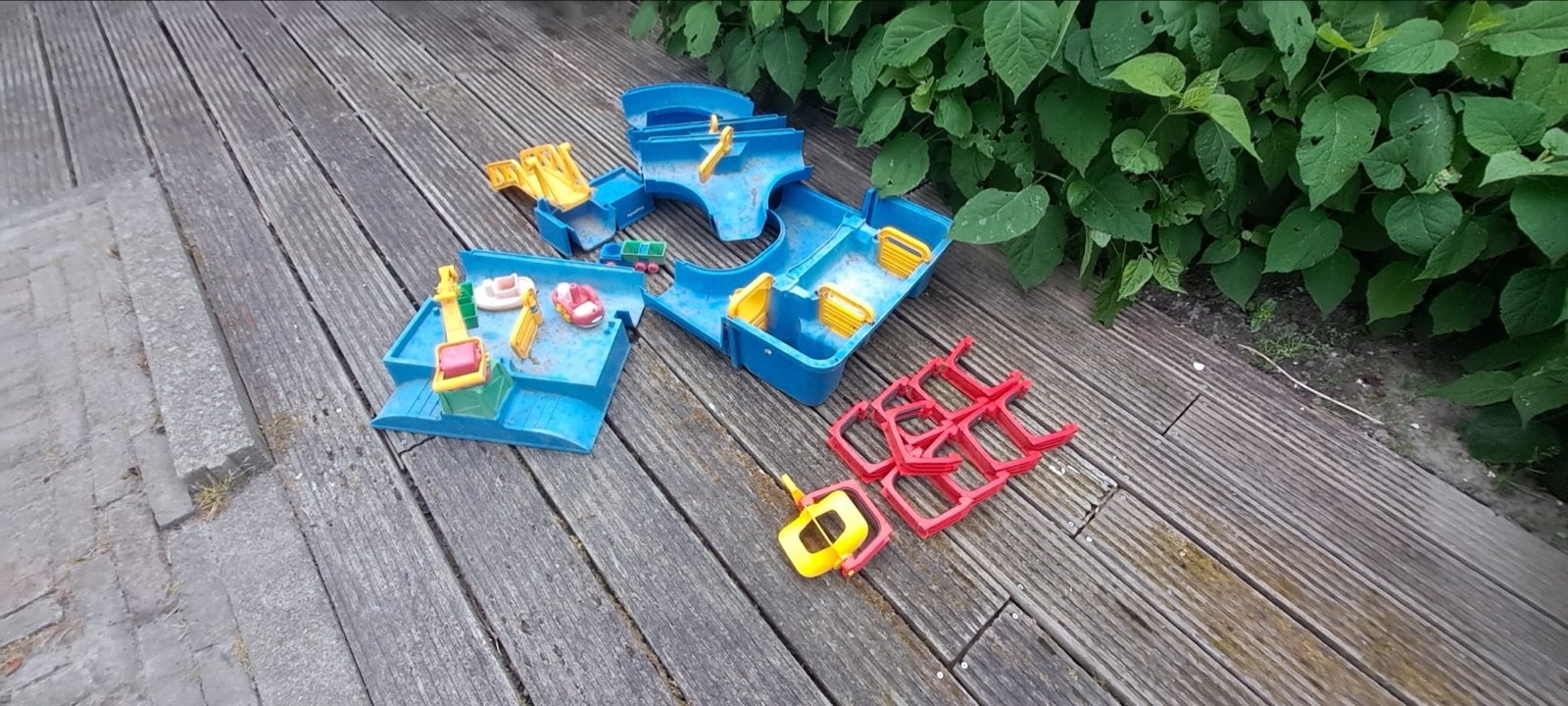 Waterbaan speelset, Ophalen