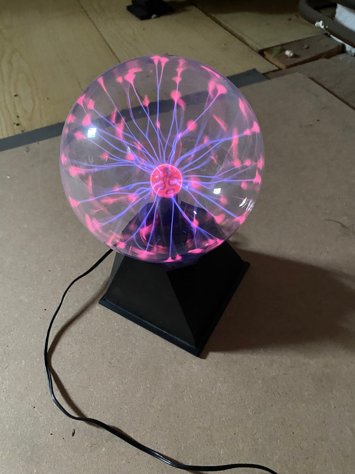 Lamp plasma bol, Ophalen, Zo goed als nieuw, Licht