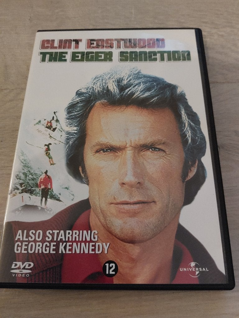 DVD The Eiger Sanction (1975) Clint Eastwood, Ophalen, 1960 tot 1980, Engels, Nederlands