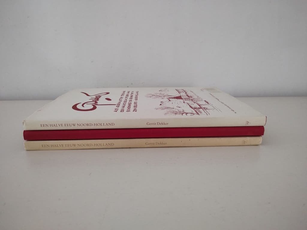 Een halve eeuw Noord-Holland - G. Dekker ISBN 9789020518405, G. Dekker, Ophalen of Verzenden, Zo goed als nieuw, Schilder- en Tekenkunst