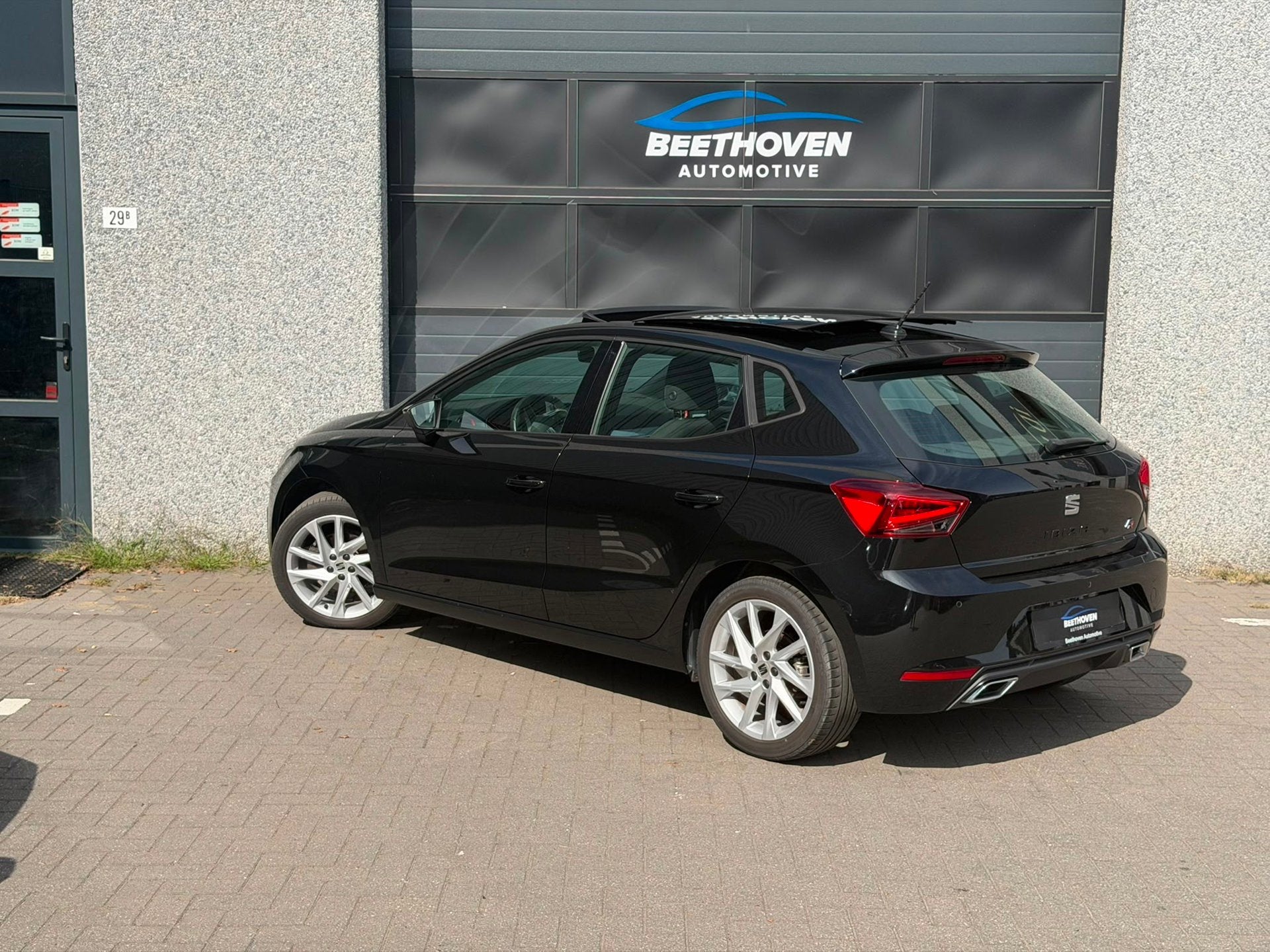Seat IBIZA 1.0 EcoTSI FR Pano Camera, Auto's, Stof, Gebruikt, Euro 6, Bedrijf