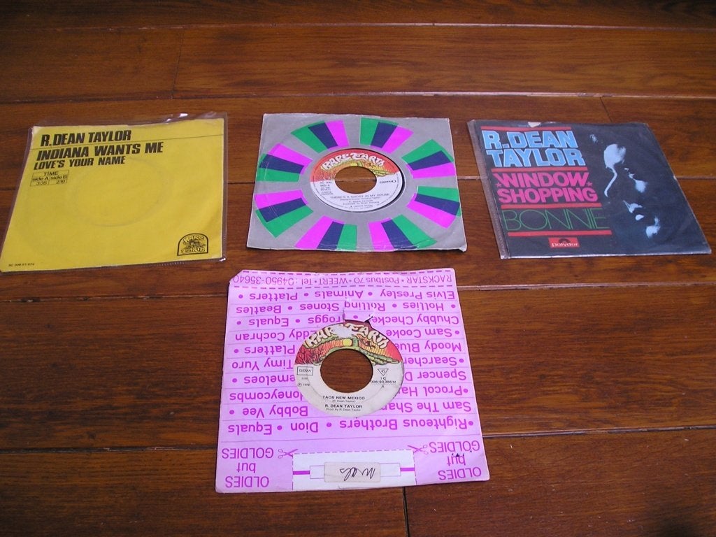 Sixties soul r dean taylor singles, Ophalen of Verzenden, Gebruikt, 7 inch, Pop