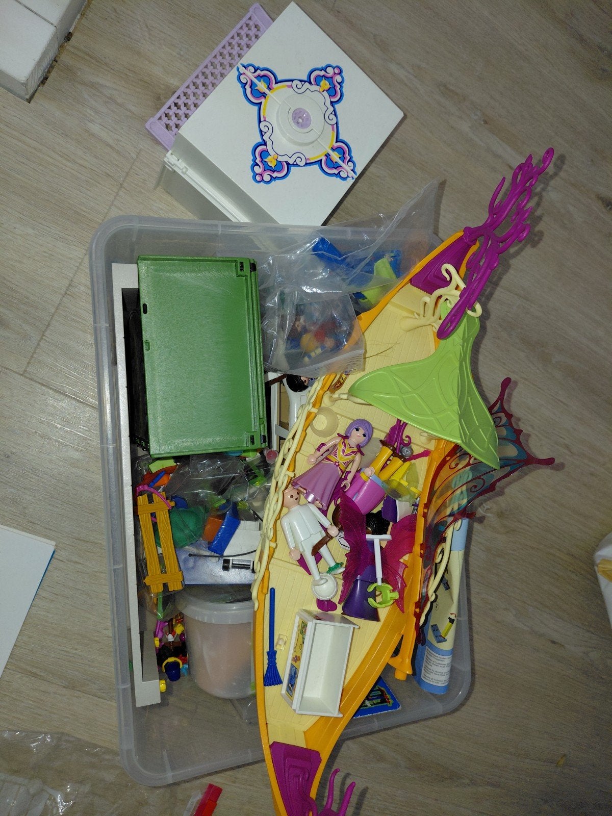 Bak playmobil, Kinderen en Baby's, Ophalen of Verzenden, Gebruikt