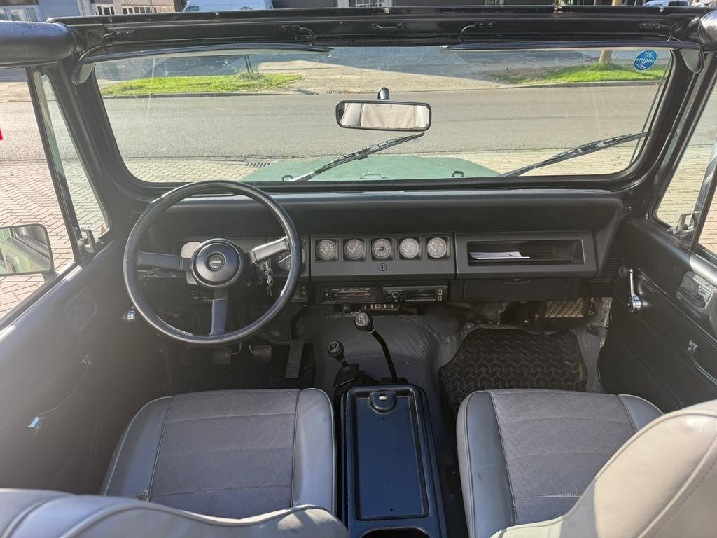 ‼️JEEP WRANGLER YJ 2.5 4WD BJ1989 GROEN HARDTOP SOFTTOP‼️, Auto's, Jeep, 700 kg, Origineel Nederlands, Handgeschakeld, Vierwielaandrijving
