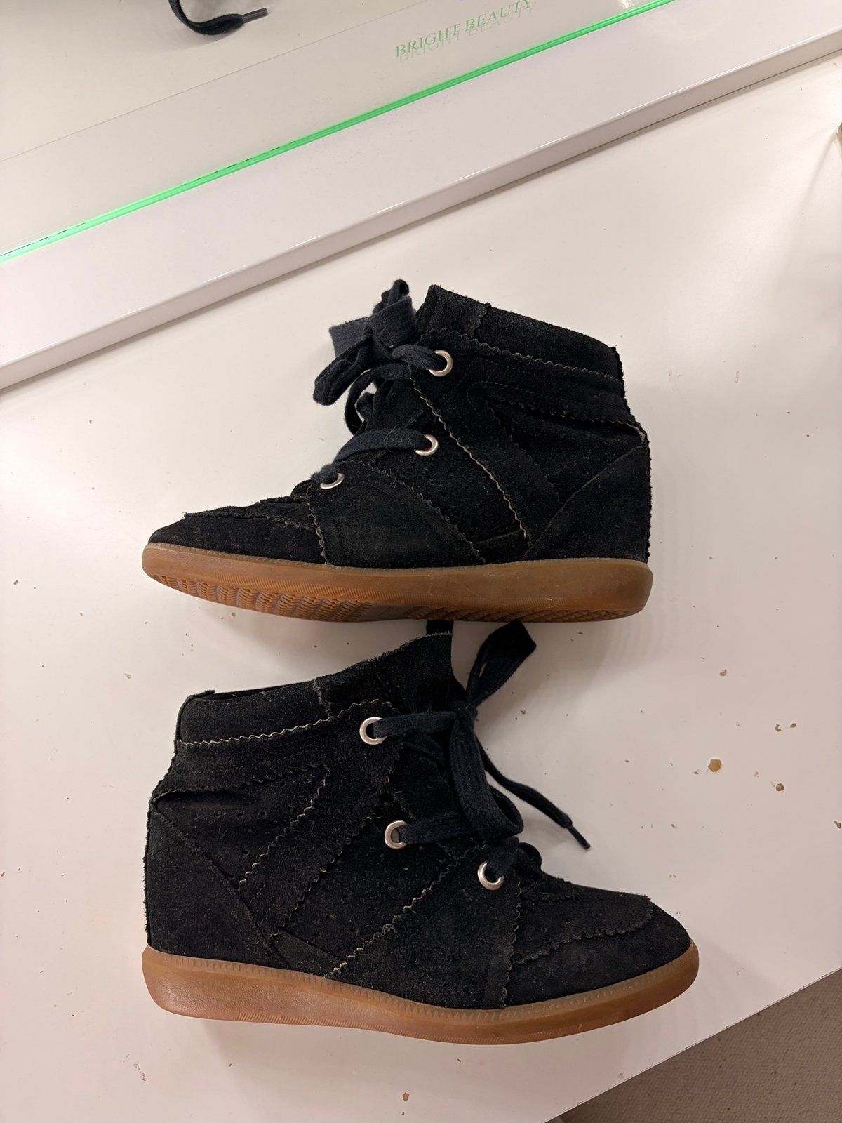 Isabel marant bobby schoenen, Zwart, Ophalen of Verzenden, Sneakers of Gympen, Zo goed als nieuw