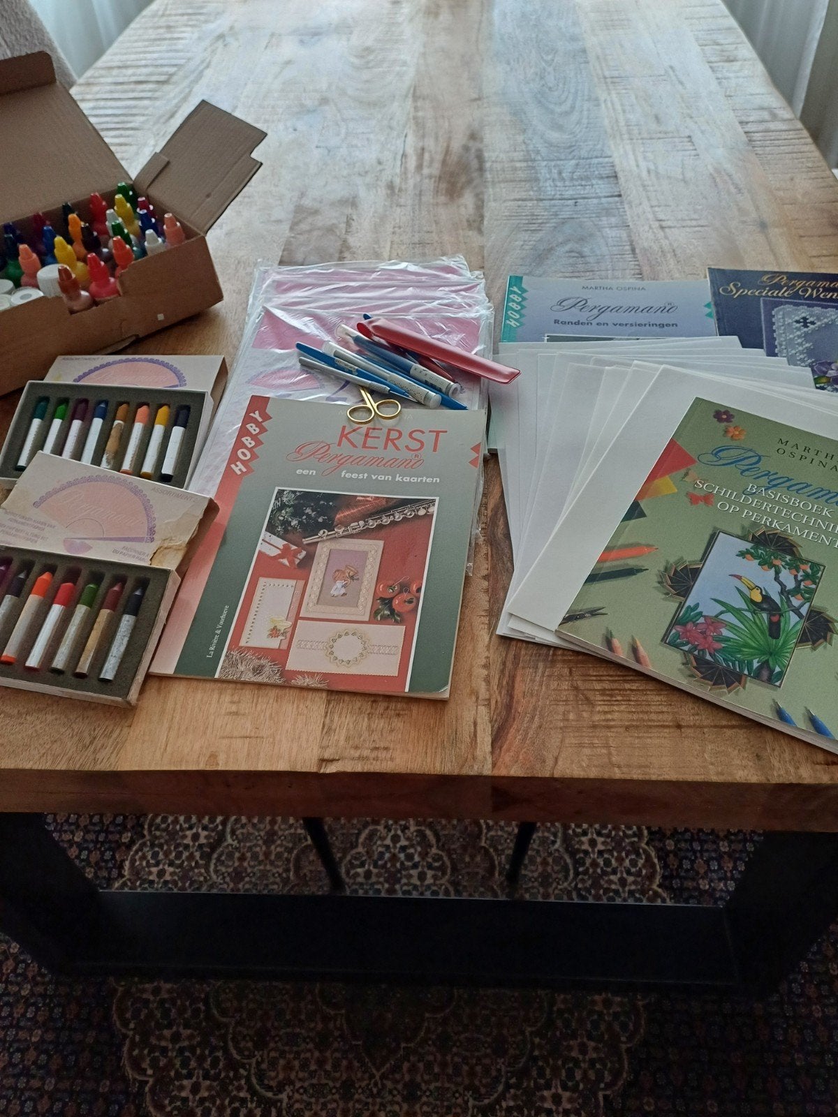 pergamano uitrusting., Hobby en Vrije tijd, Ophalen of Verzenden, Gebruikt, Overige typen, Overige merken