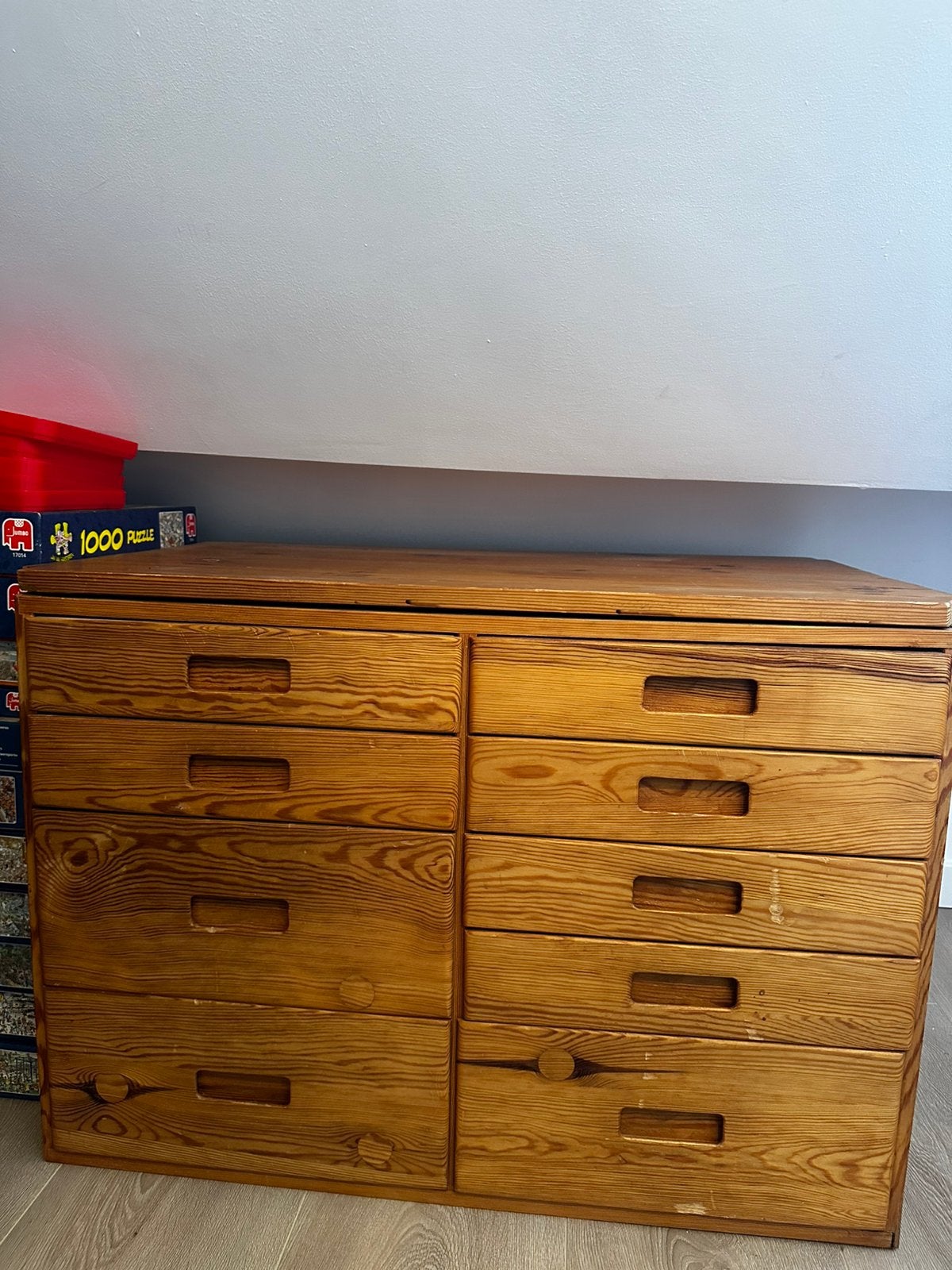 Ladenkast zweeds design, Ophalen, Zo goed als nieuw, 25 tot 50 cm, Minder dan 100 cm