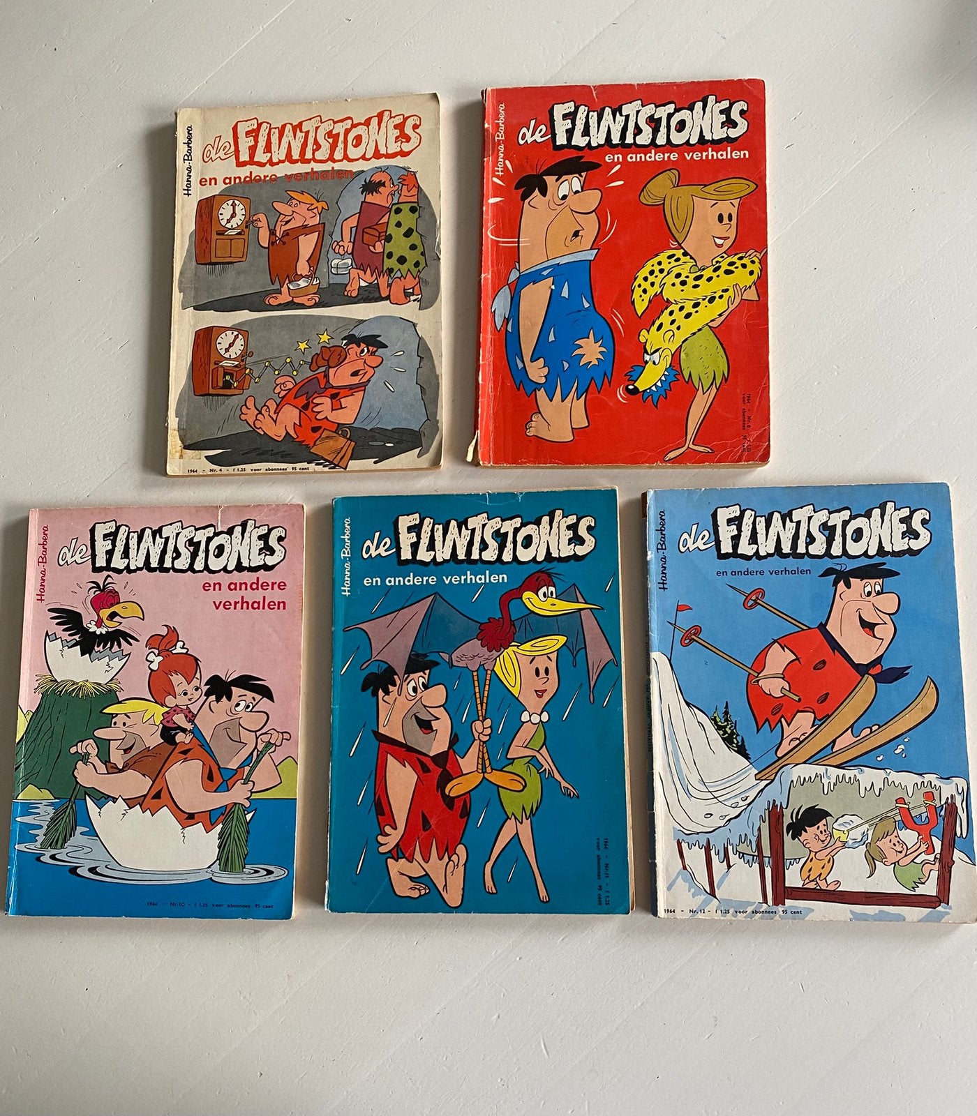 De Flintstones en andere verhalen - Diverse jaargangen, Boeken, Meerdere stripboeken, Ophalen of Verzenden, Gelezen