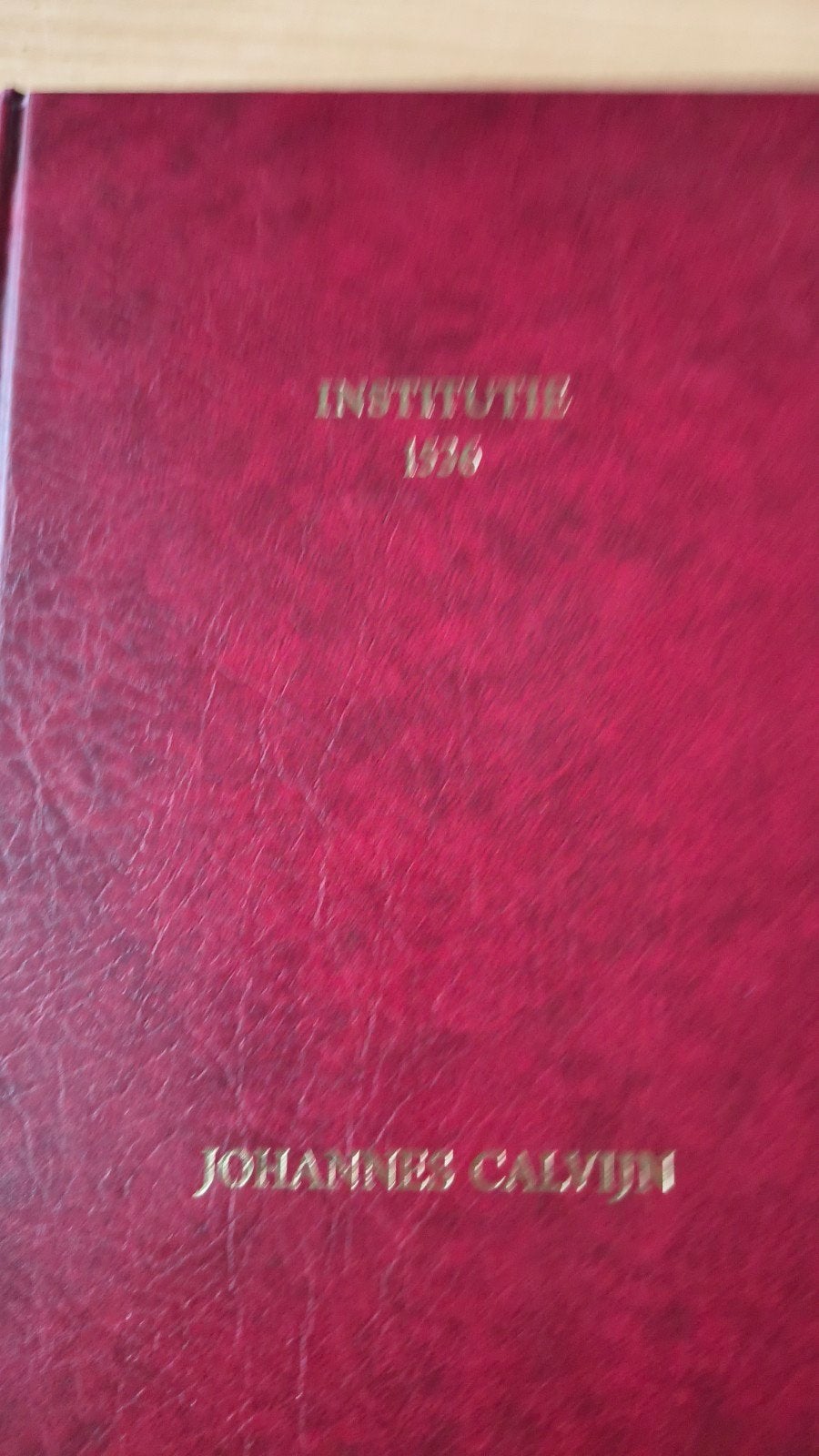 Institutie.J Calvijn / Dr W van 'tSpijker, J Calvijn / W van 'tSpijker, Christendom | Protestants, Ophalen of Verzenden, Zo goed als nieuw
