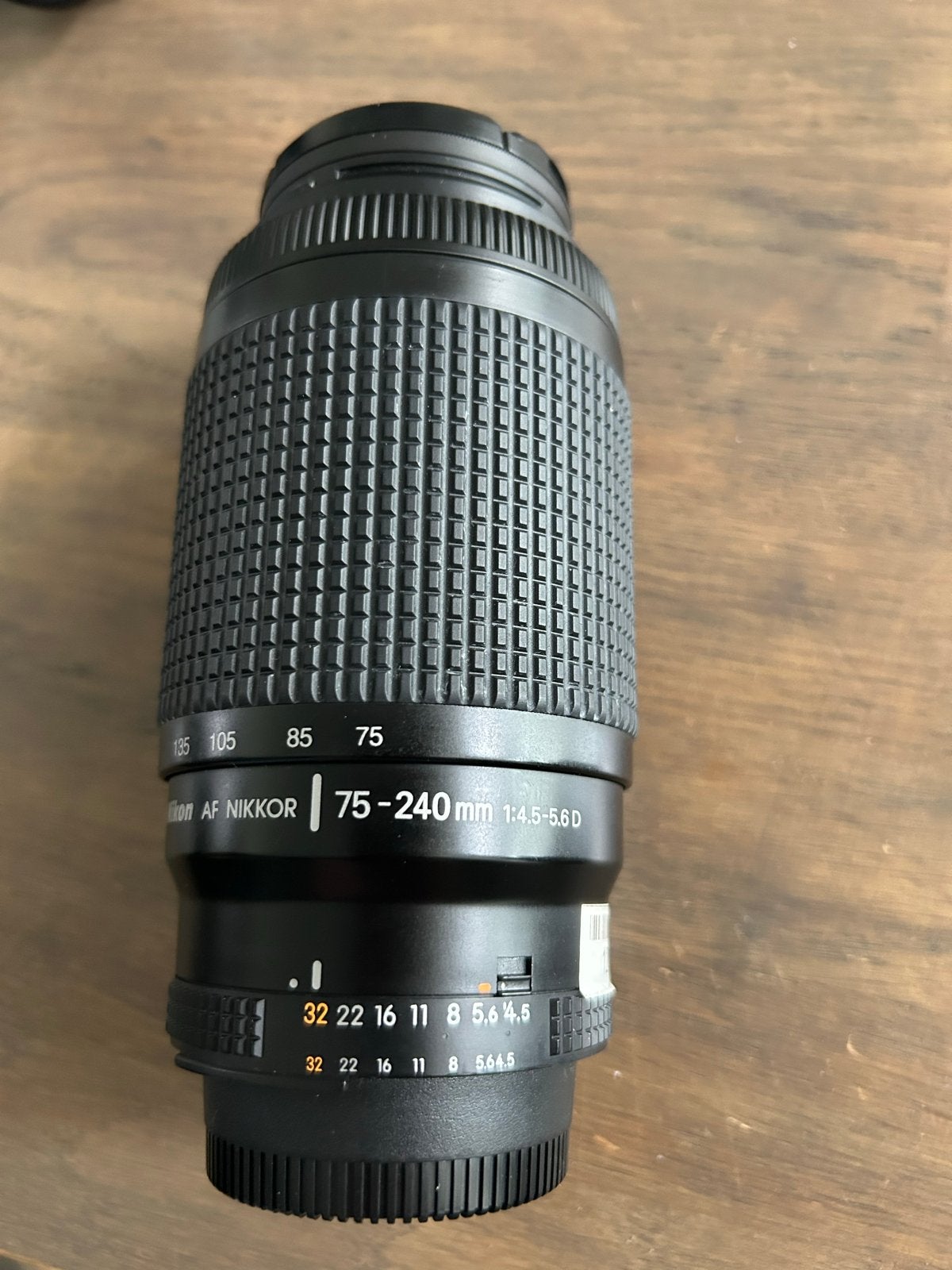 Nikon AF Nikkor 75-240mm f/4.5-5.6D Telelens, Gebruikt, Nikon, Telelens, Nikon F-mount