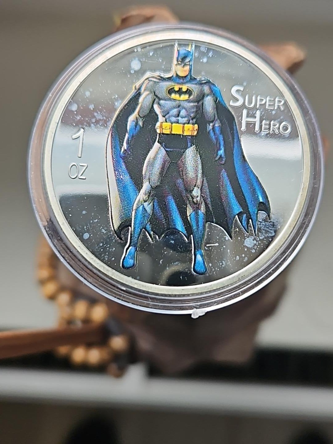 Batman 2014 - 1 Ounce .999 Silver plated munt/token, Ophalen of Verzenden, Overige typen