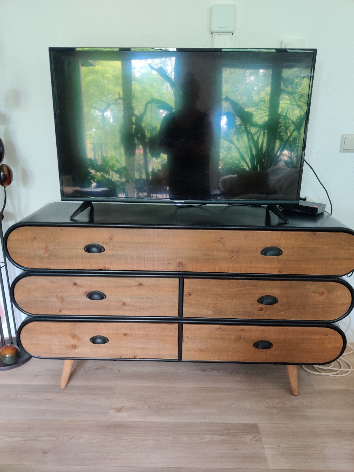 Ladekast, Ophalen, 100 tot 150 cm, Zo goed als nieuw, Metaal