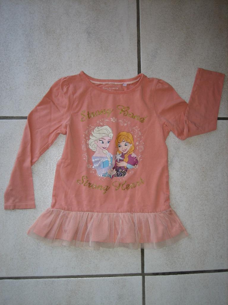 jurkje 116 C&A Disney Frozen zgan, Disney Frozen, Meisje, Ophalen of Verzenden, Zo goed als nieuw