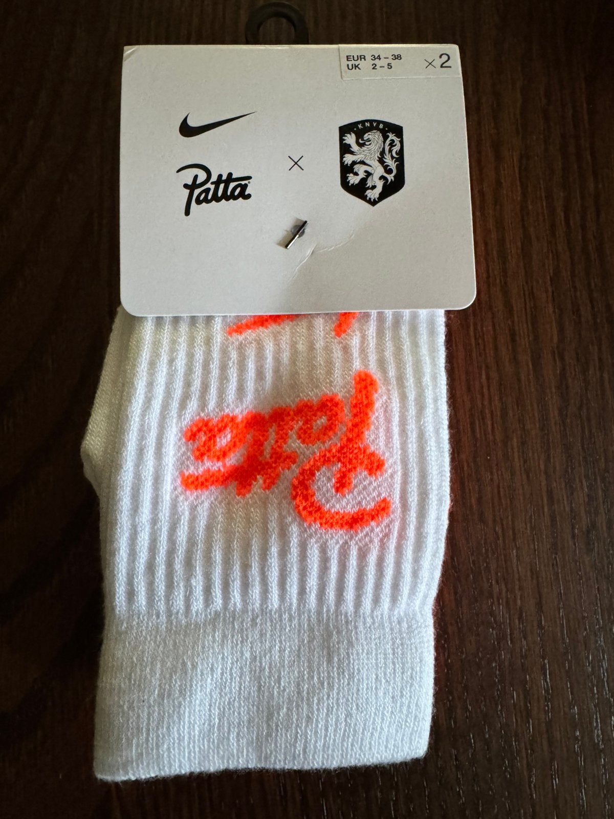 Patta x Nike X KNVB Sokken - Maat 34-38 (2 paar), Kleding | Heren, Sokken en Kousen, Ophalen of Verzenden, Nieuw, Overige maten