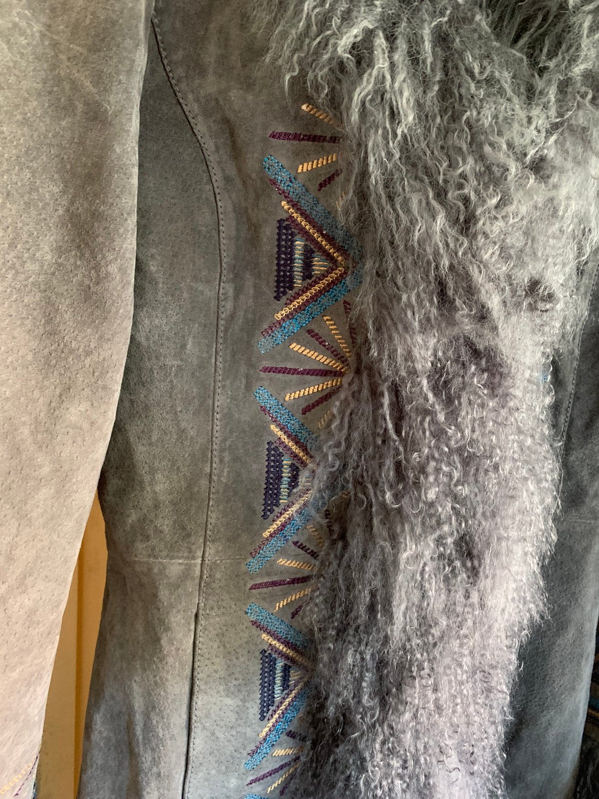Pepe Jeans afghan coat S bohemian mongolian fur lammy coat, -, -, Nieuw, Ophalen of Verzenden