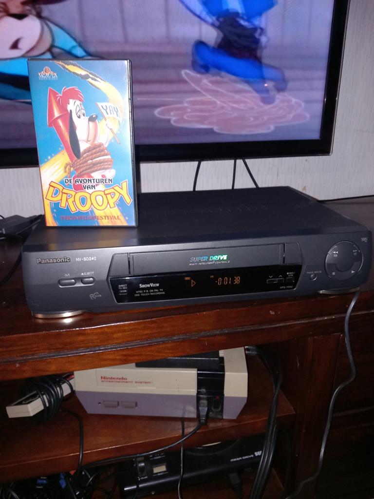 Panasonic vhs recorder (zie adv voor info), Ophalen of Verzenden, Gebruikt, VHS-speler of -recorder